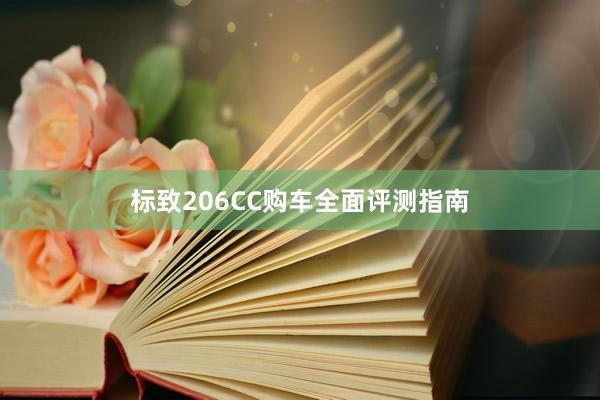 标致206CC购车全面评测指南